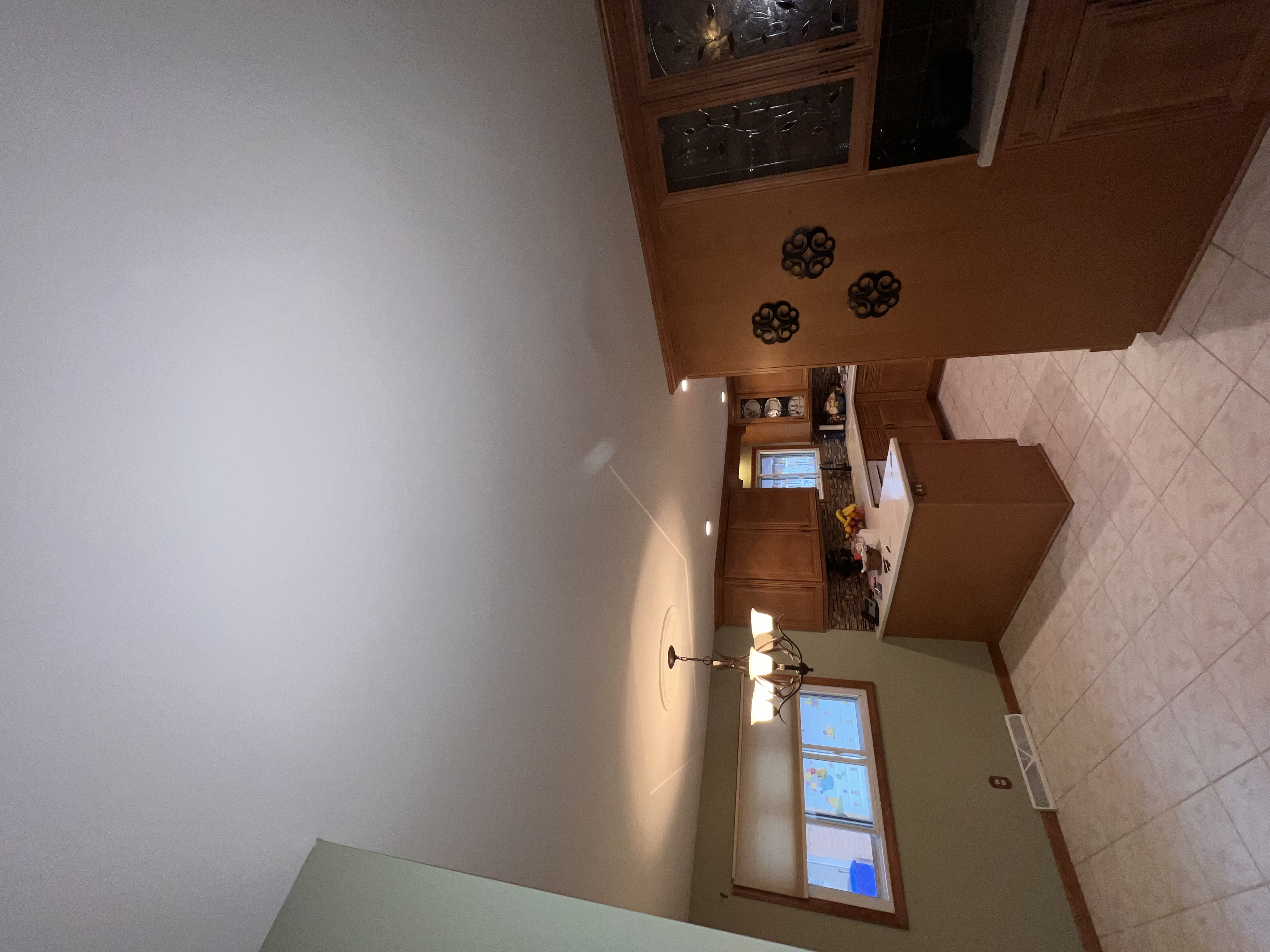 Popcorn ceiling removal in progress — photo 14 of 19