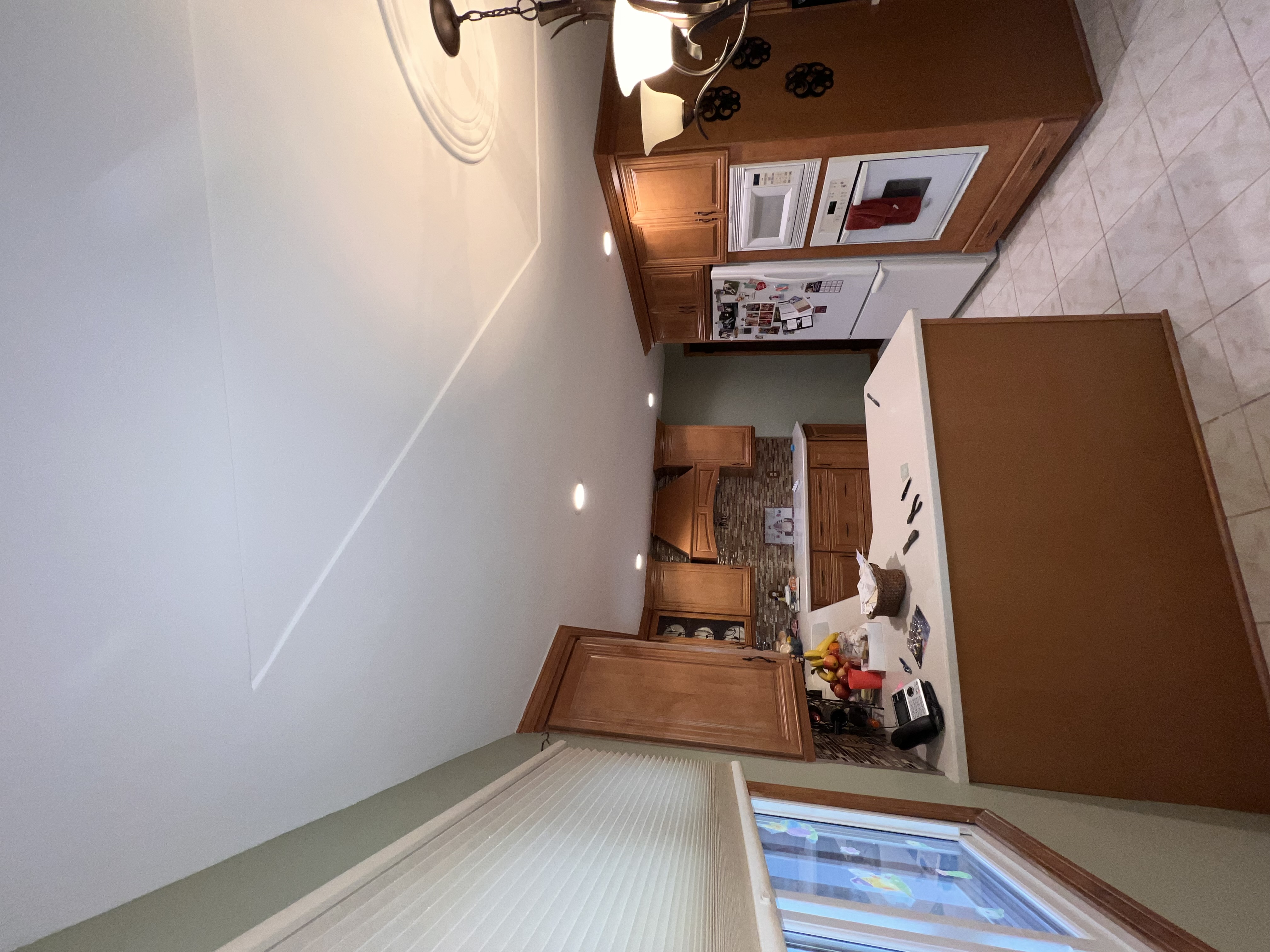Popcorn ceiling removal in progress — photo 15 of 19