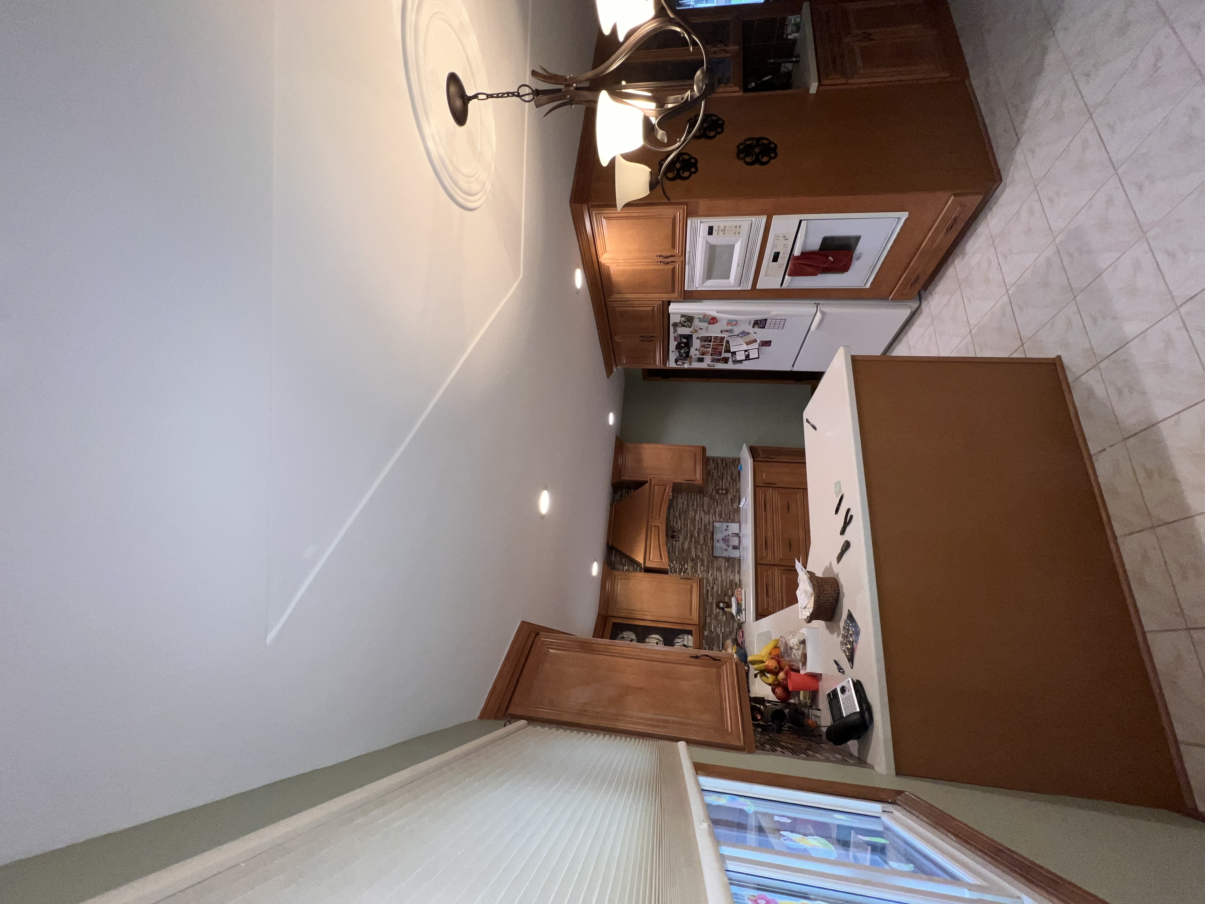 Popcorn ceiling removal in progress — photo 16 of 19